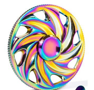 Wholesale Factory Price EDC Fidget Spinner Toy Finger Spinner Toy Ego Titanium Brass Toy Sp 1111