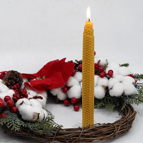 Quality USP Lower Toxicity Pure Beeswax Candles Diy Rolled Beeswax Candles for sale