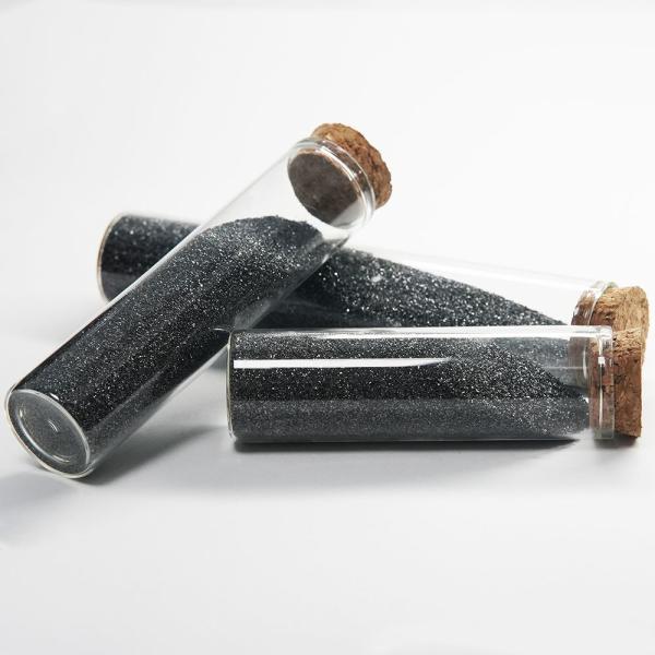 90% Purity 9.5 Mohs Black Silicon Carbide Powder For Metal And Wood Grinding