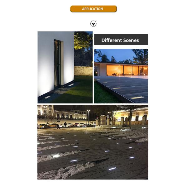 Buried Recessed Waterproof Underground Light DC 24V LED Outdoor Garden Lights