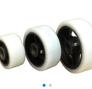 China Needle Bearing Steel Core Nylon Caster Wheels Caster Assembly on sale