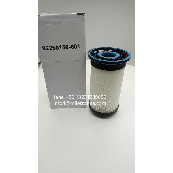 Best selling replacement oil filter 02250156-601 for screw air compressor parts with high quality
