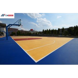 China RoHS Basketball Court Polyurethane Wooden Texture Pattern wholesale
