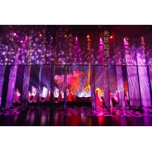 Floating 3D Holographic Display Hologram Musion Eysliner Foil 5x30m