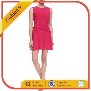 China Sleeveless Draped-Bodice Cocktail Dress wholesale