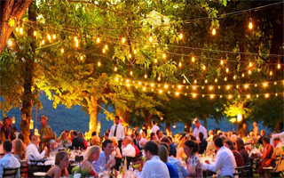 IP65 Waterproof LED ETL Connectable Christmas Lights Decoration Wedding Party Garden Lights S14 Outdoor Festoon String Lights