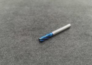 China HRC65 4 Flute Solid Carbide End Mill Square Head Router Bit Alloy Coating wholesale