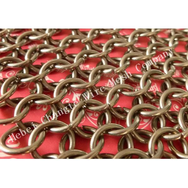 Hotel Ceiling 15m Chainmail Decorative Metal Mesh