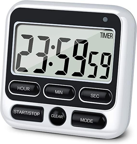 Quality On / Off Switch Digital Kitchen Timer With Strong Magnet Loud Alarm for sale