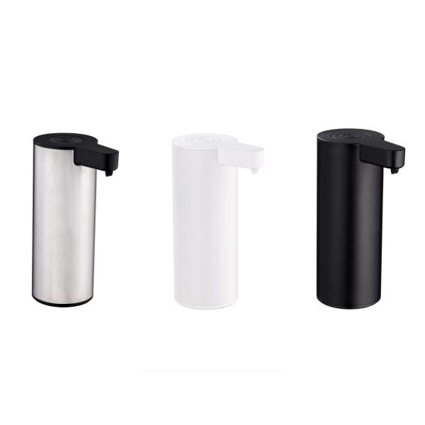 ABS Plastic Countertop Touchless Hand Sanitizer Dispenser White Automatic Alcohol Gel Dispenser