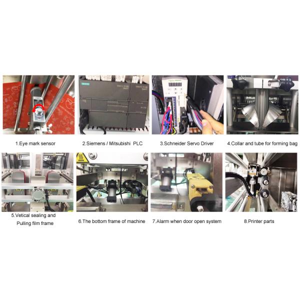 Automatic Four Sealing VFFS Packing Machine for Chocolate Dry Food