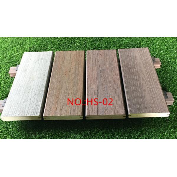Modern Design Style WPC Outdoor Decking Floor for Easy Installation Engineered Flooring
