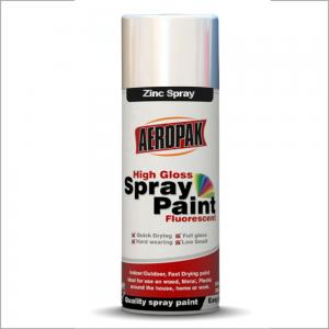China Aeropak Super Zinc Spray Paint , Anti Corrosion Paint For Metal wholesale