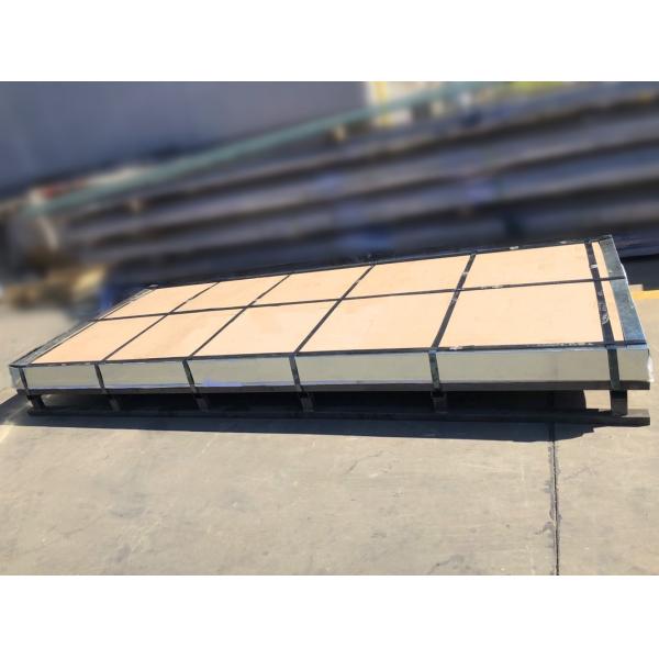 Construction Perforated Metal Mesh Sheet Panels 100mm Hole 0.3mm Thickness