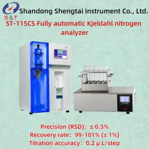 China RSD ≤0.5% Fully Automatic Kjeldahl Nitrogen Analyzer Analysis Range 0.1-240 Mg N wholesale