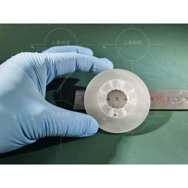 RFIC Al2O3 Transparent Sapphire Optical Windows With Hole