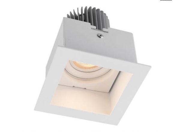 Quality Adjustable 7W 10W Square Recessed Down Lighting 2700K 3000K With CE Rosh for sale