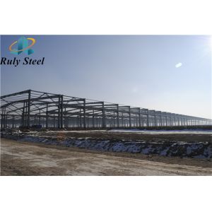 Large Span Steel Structure Building Prefab Metal Construction Materials