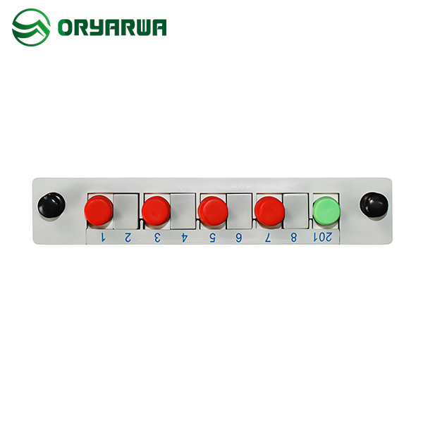 1x4 Casstte PLC Splitter Fiber Optic Simplex FC UPC Connector In FTTH