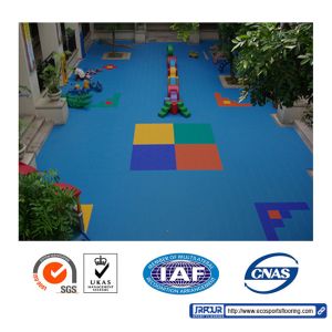 Antimicrobial Polypropylene Rubber Interlocking Exercise Floor Mats