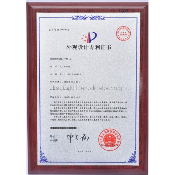 1500KG 1.5 Tons Counterbalanced Forklift Truck With High Climbing Capacity