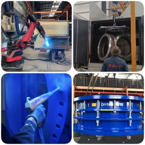 Dn1400 Connection Carbon Steel Flexible Limit Flange Dismantling Joint