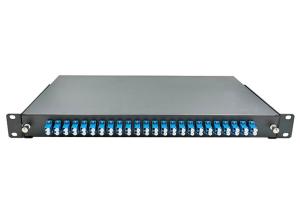 1U 19 LC UPC 48 Cores ODF Rack Fiber Patch Panel Frame Drawer Type