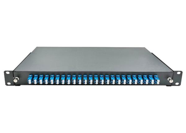 Quality 1U 19" LC UPC 48 Cores ODF Rack Fiber Patch Panel Frame Drawer Type for sale