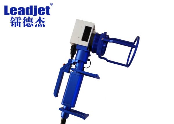 Quality Leadjet Date Code Printer / Optical Fiber Laser Batch Coding Machine For Building Materials for sale