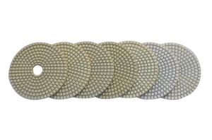 China 7 - Step Dry Flexible Diamond Polishing Pads With Good Flexibility wholesale