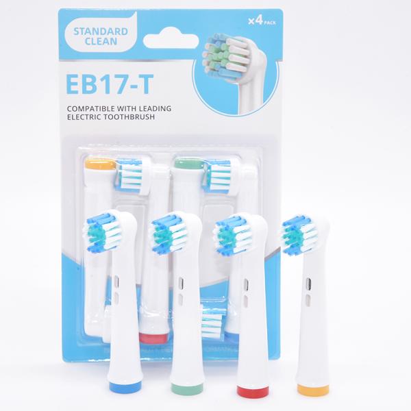 Rotating Detachable Toothbrush Head Electric Oscillating Brush Head High Density