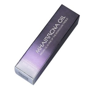 OEM Biodegradable 4C Folding Packaging Boxes Gold Cosmetic Packaging