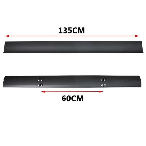 Refitted Rear Tail Spoiler Single Layer Aluminum Wing Spoiler