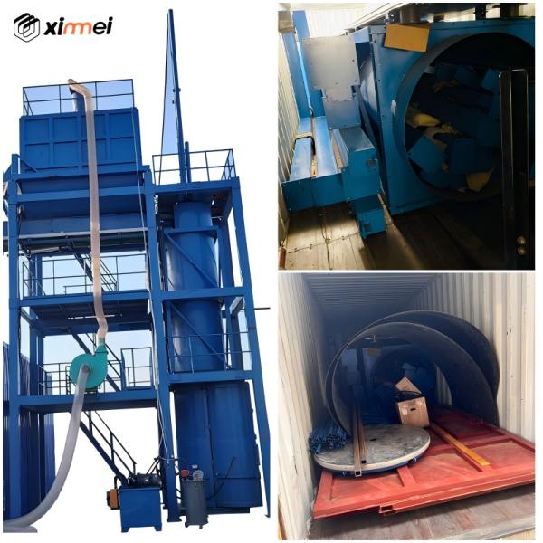 Round Cylinder Steam Pressure Binder Molding Rebond Foaming Machine Single Double Triple Quadruple Quintuple Septuplet Concurrently Continuous
