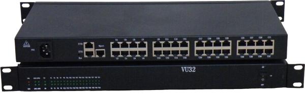 Quality 32 Port Scada Serial Server Solution , Serial Device Server Massive Capacity Memory for sale