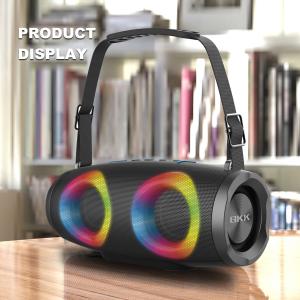 China 2 Driver Stereo Wireless Portable Bluetooth Speakers Multifunctional wholesale