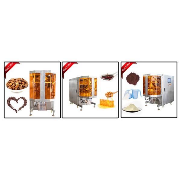 3kw 2500ml OPP Liquid Honey Pouch Packing Machine 60 Bags / Min
