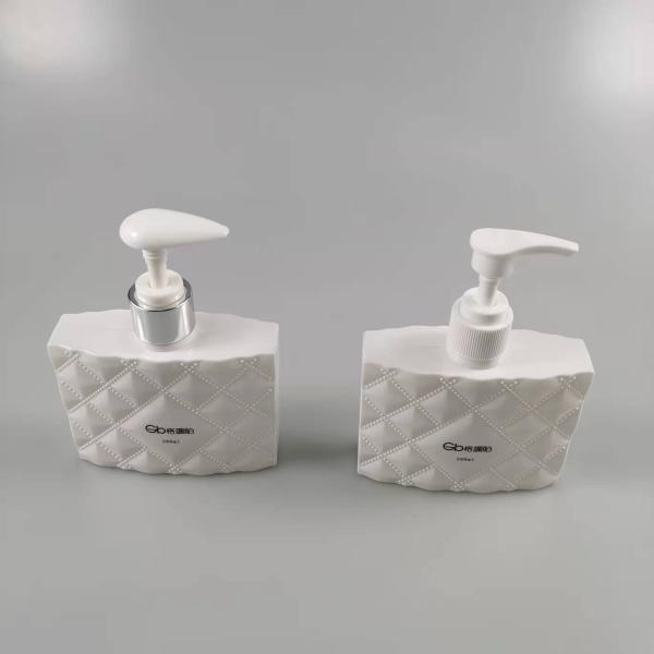 10 oz PET Luxury Skincare Packaging Plastic Empty Hand Soap Shampoo Lotion Pump Bottles