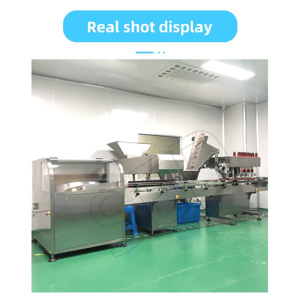 0.6KW 1500pcs/H GMP Pill Counter Machine