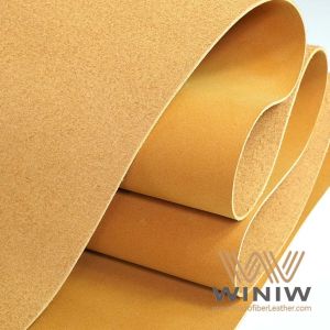 High Elastic Artificial Leather Nubuck Fabric Safety Shoes Material