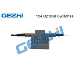 China Mechanical Optical Switches Single Mode / Multimode 1×4 Customized Connector for sale