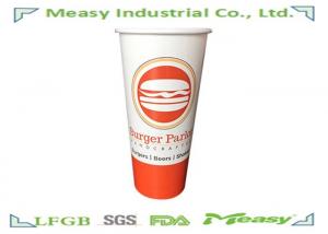 China Large Disposable Paper Cold Cup For Cola , Soda , Carbonated Drink wholesale
