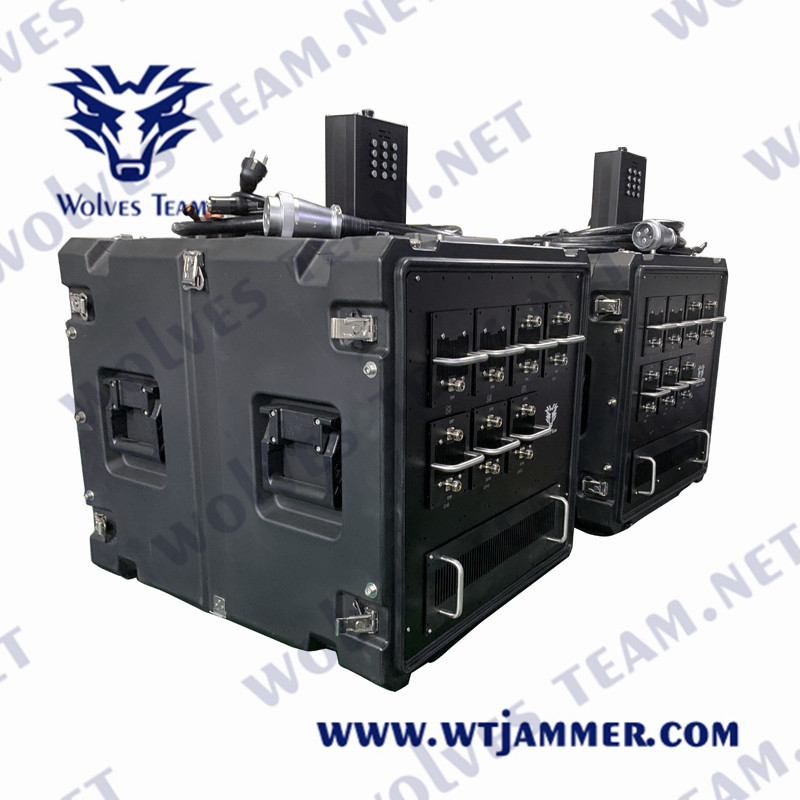 China LED Display 330W 800 Meters RF Cell Phone Signal Jammer wholesale