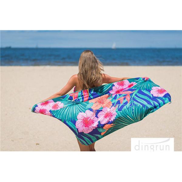 Quick Dry Sand Free Travel Microfiber Beach Towel For Beach Travel Outdoor