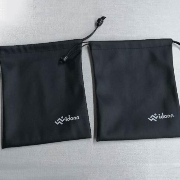 PU Gold-Stamped Leather Bag, High-Grade PU Spring-Type Automatic Storage Bag, Drawstring Cloth Bag, Coin And Key Storage Leather Bag, Headband-Style