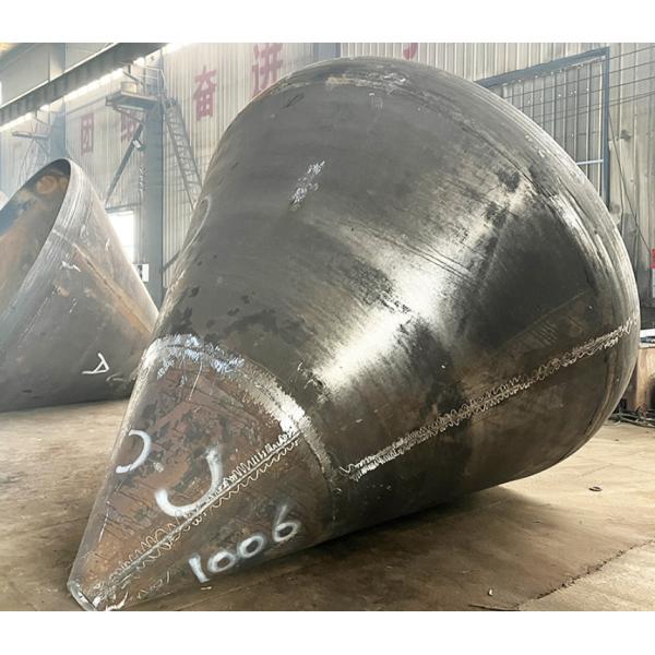OEM / ODM Conical Head Vertical Tilting Cone Boiler Head Large Diameter