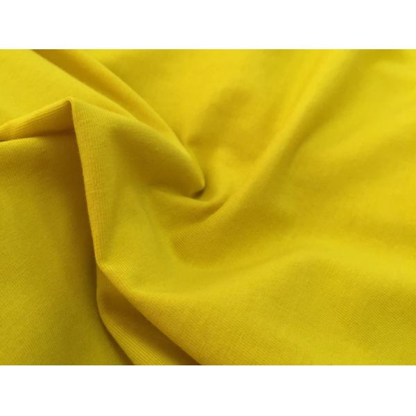 100% combed Odile cotton T shirt fabric high class breathable good to skin jersey knitted fabric