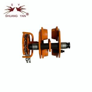 GCL-A Series  Girder Geared Beam Trolley 20 Ton Alloy Steel Hanger Hook