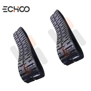 China 230x72x43 Rubber Track Fits Yanmar B14 Mini Digger Chassis Components wholesale