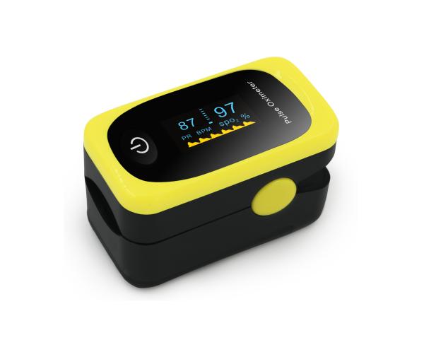 Quality Purple Yellow color LED display Automatically power off  fingertip pulse oximeter TT-304 for sale